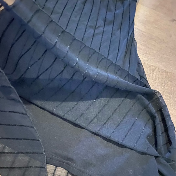 Elegant black dress (size 1) (Jackie Rose) Made in France - Picture 5 of 6